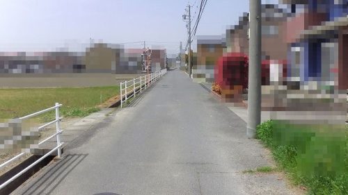 ２号地 前面道路